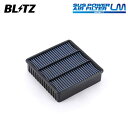 BLITZ ブリッツ サスパワー エアフィルター LM SM-51B ランサーエボリューション5 CP9A H10.1〜H11.1 4G63 4WD MR188657/MR481794/MR552951