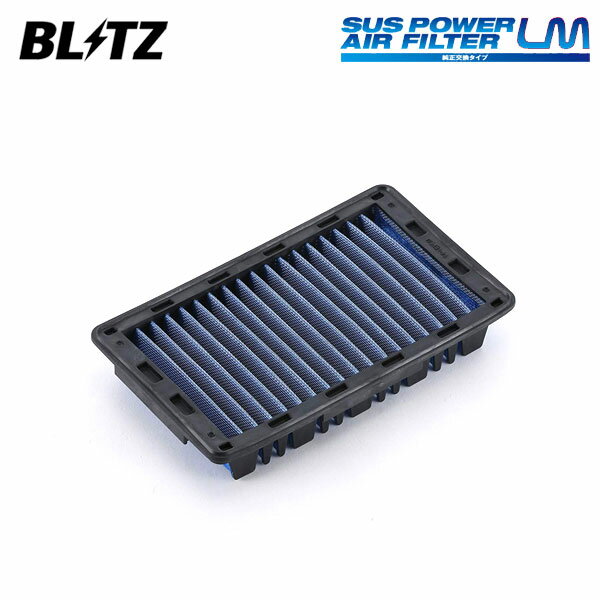 BLITZ ブリッツ サスパワー エアフィルター LM SM-52B eKクラッシィ H81W H15.5〜 3G83 MR968396