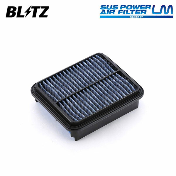 BLITZ ブリッツ サスパワー エアフィルター LM SS-22B ミラジーノ L710S H13.10〜H16.11 EF-DET 4WD 17801-87219