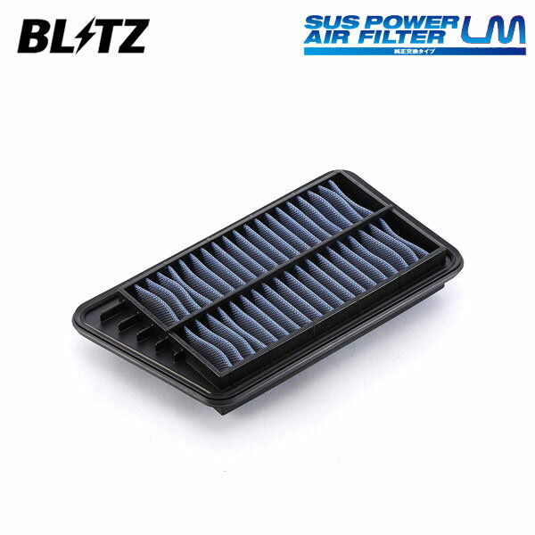 BLITZ ブリッツ サスパワー エアフィルター LM SH-74B バモス HM1 H11.6〜 E07Z NA MR 17220-PFE-000/17220-PFE-010