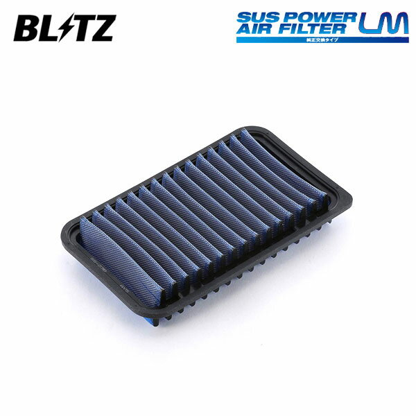 BLITZ ブリッツ サスパワー エアフィルター LM SS-23B セルボ HG21S H18.11〜H21.5 K6A NA 13780-83G00