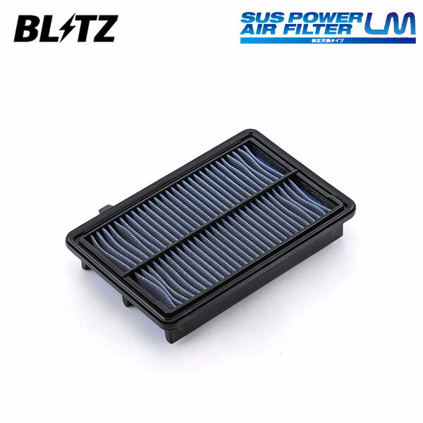 BLITZ ブリッツ サスパワー エアフィルター LM SH-93B ステップワゴン RK6 H21.10〜H27.4 R20A 4WD 17220-R0A-003