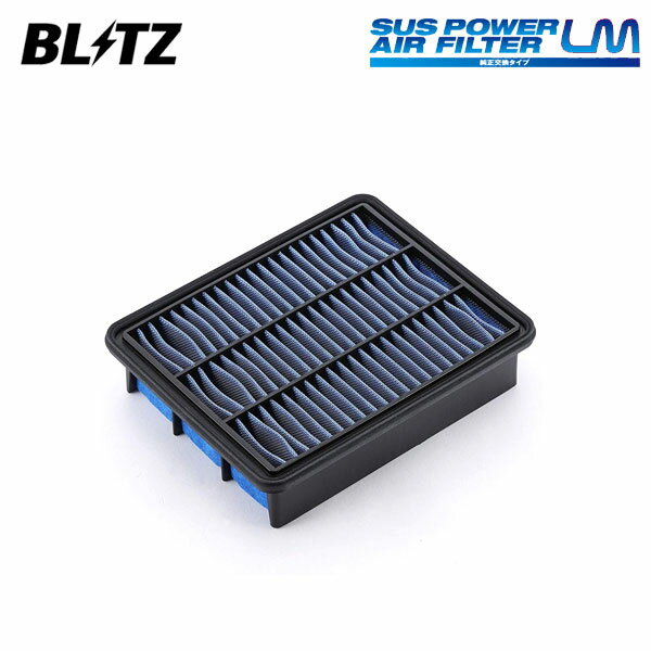 BLITZ ブリッツ サスパワー エアフィルター LM SA-319B アクセラハイブリッド BYEFP H29.9〜 PE-VPH FF SH01-13-3A0A