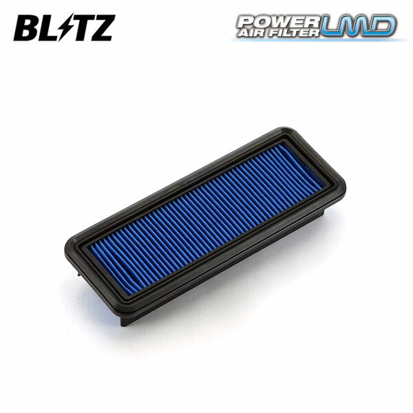 BLITZ ブリッツ パワー エアフィルター LMD DN-231B ノート E12 H24.9〜R2.12 HR12DDR スーパーチャージャー FF AY120-NS060
