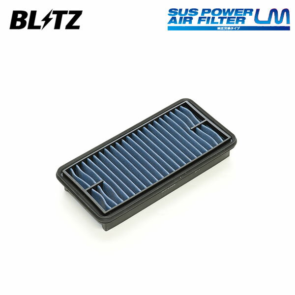 BLITZ ブリッツ サスパワー エアフィルター LM SN-232B eKスペースカスタム B11A H26.2〜 3B20 1500A600