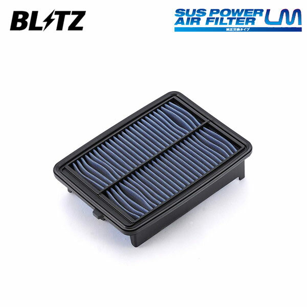 BLITZ ブリッツ サスパワー エアフィルター LM SH-698B オデッセイ RC1 H25.11〜R2.11 K24W FF 17220-5X6-J00