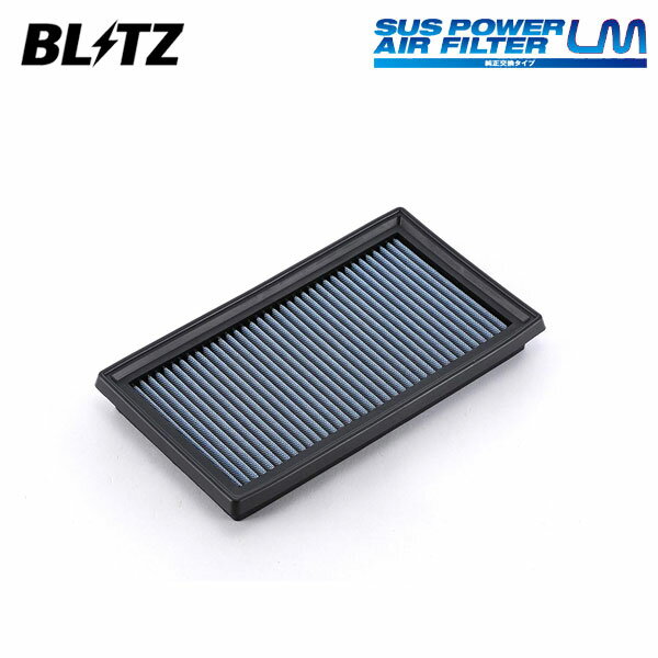 BLITZ ブリッツ サスパワー エアフィルター LM WT-162B アルティス AXVH70N H29.7〜 A25A-FXS FF 17801-77050