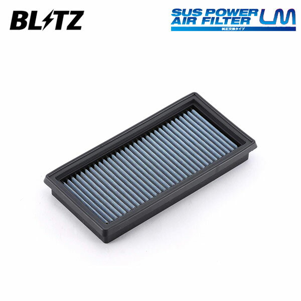 BLITZ ブリッツ サスパワー エアフィルター LM WN-235B ノート E12改 H26.10〜R2.12 HR16DE FF ニスモS 16546-1HK0A/AY120-NS068