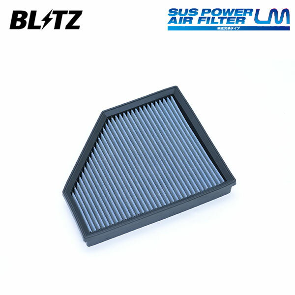 BLITZ ブリッツ サスパワー エアフィルター LM WT-167B BMW Z4 HF20 H31.3〜 B48B20B FR 13718580428