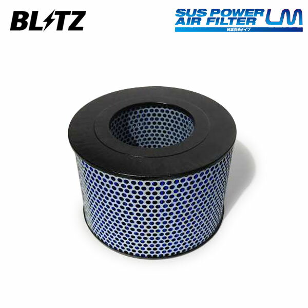 BLITZ ブリッツ サスパワー エアフィルター LM ST-168B ランドクルーザー80 FZJ80G H1.10〜H10.1 1FZ-FE 4WD 17801-66030/17801-68020/17801-68030