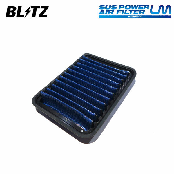 BLITZ ブリッツ サスパワー エアフィルター LM SD-869B シフォン LA650F R1.7〜 KF NA FF カスタム含む 17801-B2140