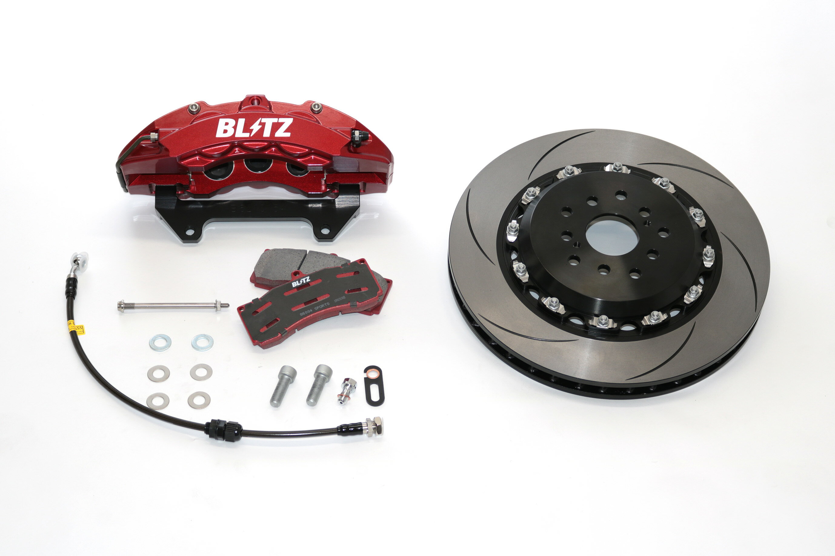 BLITZ ブリッツ ビッグキャリパーキットII フロント レーシングパッド仕様 BRZ ZD8 R3.8〜 FA24 FR