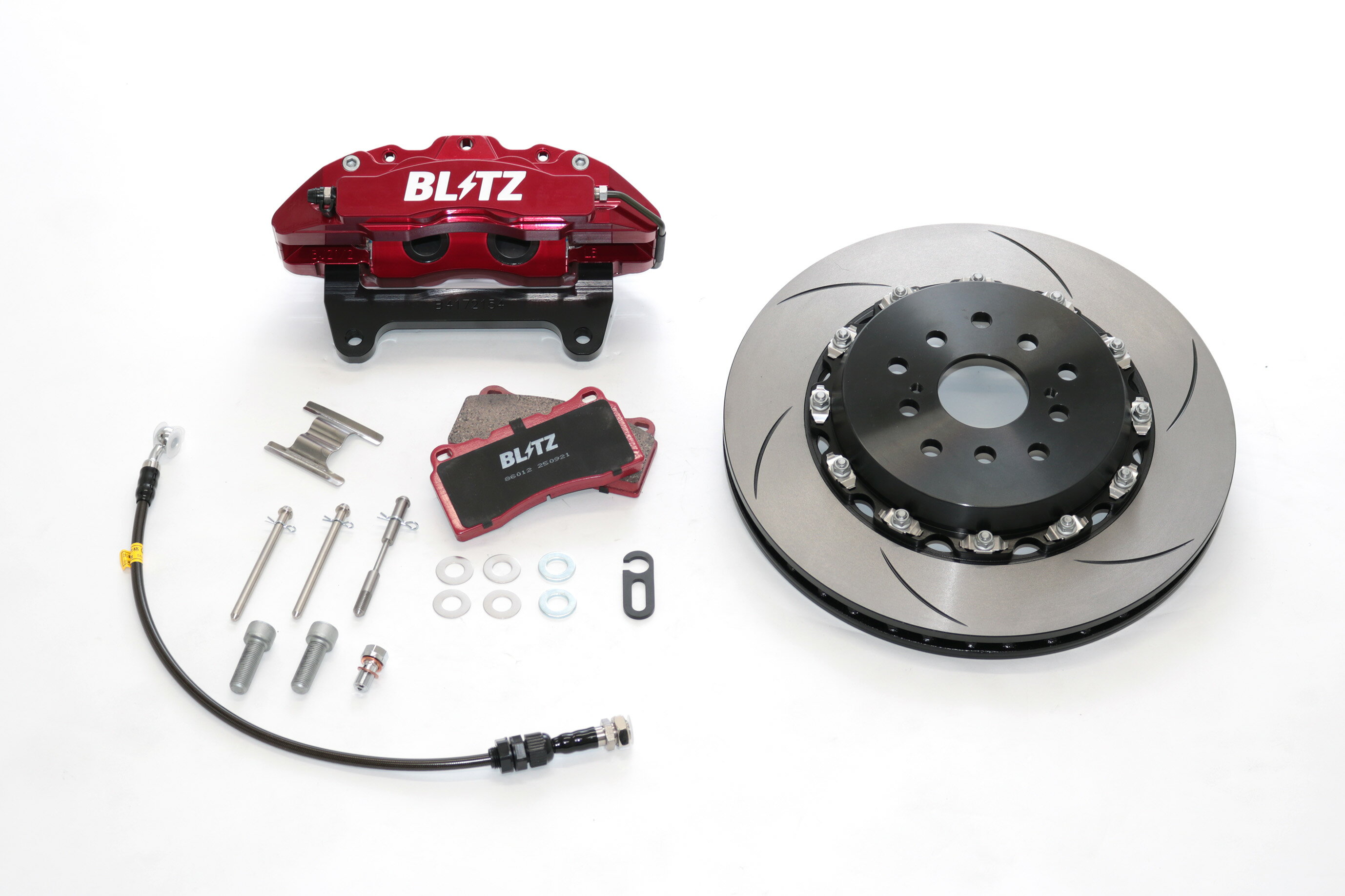 BLITZ ブリッツ ビッグキャリパーキットII フロント レーシングパッド仕様 BRZ ZC6 H24.3〜R3.8 FA20 FR