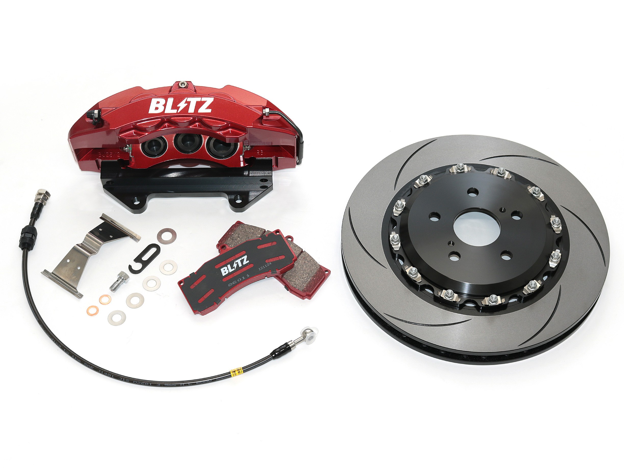 BLITZ ブリッツ ビッグキャリパーキットII フロント ストリートパッド仕様 GRカローラ GZEA14H R4.12～ G16E-GTS 4WD