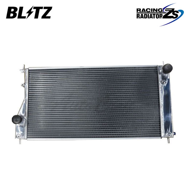 BLITZ ブリッツ レーシングラジエター タイプZS BRZ ZC6 H24.3〜R3.8 FA20 FR 18875