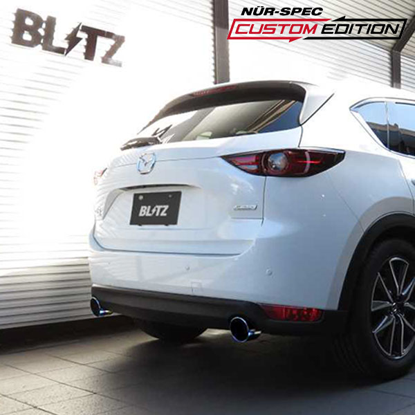 BLITZ ブリッツ マフラー ニュルスペック カスタムエディションVSR CX-5 5BA-KF5P H30.11〜R3.11 PY-VPTS ターボ 63182V