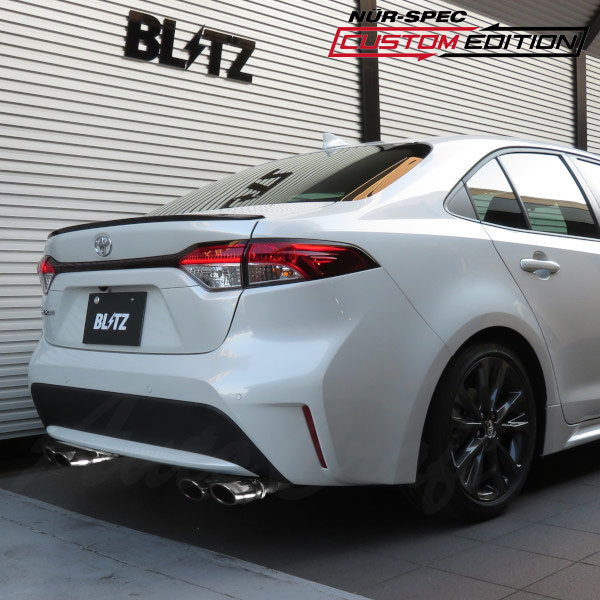 BLITZ ブリッツ マフラー ニュルスペック カスタムエディションVS カローラツーリング 3BA-NRE210W R1.10〜 8NR-FTS FF 63563