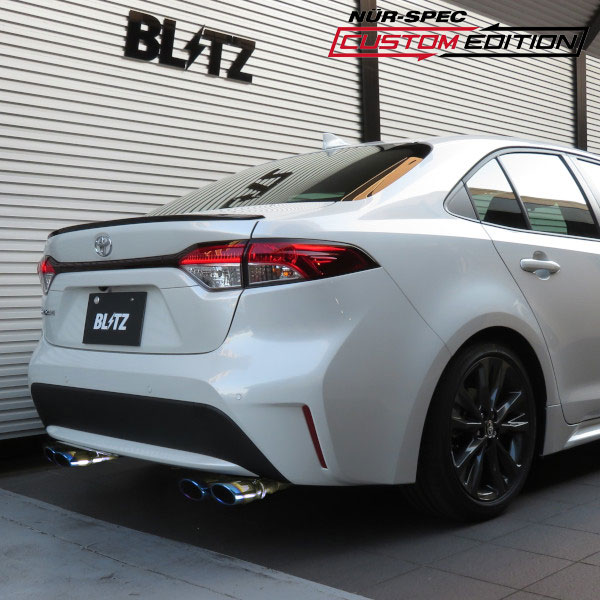 BLITZ ブリッツ マフラー ニュルスペック カスタムエディションVSR カローラツーリング 6AA-ZWE211W R1.10〜 2ZR-FXE FF ハイブリッド 63563V