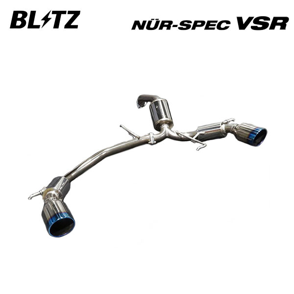 BLITZ ブリッツ マフラー ニュルスペック VSR スタイルD スイフトスポーツ 4BA-ZC33S R2.5〜 K14C FF 63171V