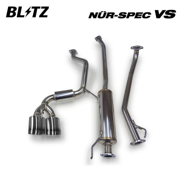 BLITZ ブリッツ マフラー ニュルスペック VS N-ONE DBA-JG1 H24.11～H26.5 S07A NA FF 63503