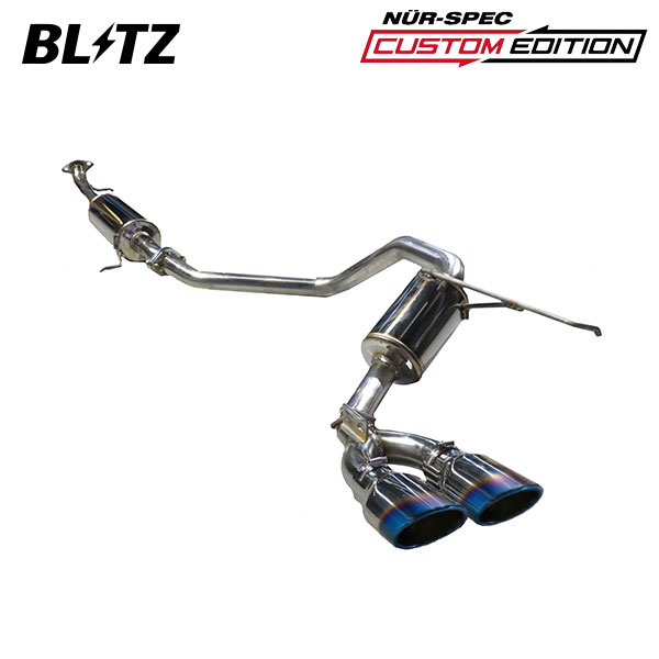 BLITZ ブリッツ マフラー ニュルスペック カスタムエディションVSR タント 5BA-LA650S R1.7〜R2.11 KF ターボ FF カスタム 63560V
