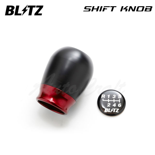 BLITZ ブリッツ シフトノブ レッド 86 ハチロク ZN6 H30.7～ FA20 FR MT GRスポーツ 13850