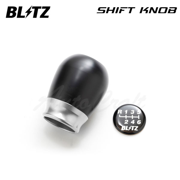 BLITZ ブリッツ シフトノブ シルバー BRZ ZD8 R3.8～ FA24 FR MT 14003