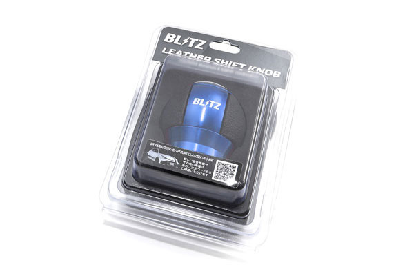 BLITZ ブリッツ レザーシフトノブ ブルー レクサス LBX GAYA16 R6.8～ G16E-GTS MT モリゾウ RR 14015 2