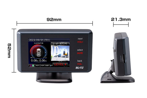 BLITZ ブリッツ Touch-B.R.A.I.N.LASER レーザー＆レーダー探知機 OBDセット TL243R+OBD2-BR1A セルシオ UCF30 UCF31 H15.8〜 3UZ-FE TOYOTA