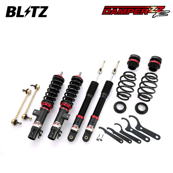 BLITZ ブリッツ 車高調 ダンパー ZZ-R アウディ A1 DBA-8XCAX H23.1〜 CAX FF 1.4 TFSI 92449