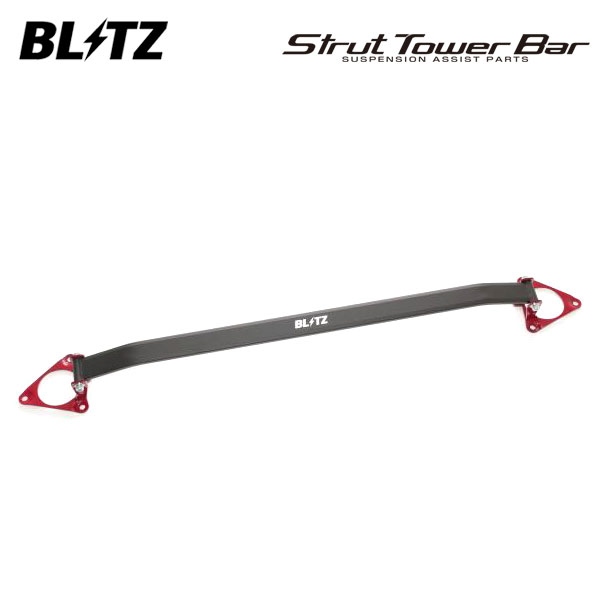 BLITZ ブリッツ ストラットタワーバー レッド フロント用 ノア ZWR90W R4.1～ 2ZR-1VM FF ハイブリッド