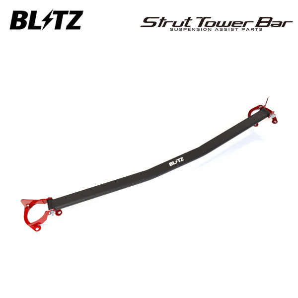 BLITZ ブリッツ ストラットタワーバー レッド フロント用 セレナ C27 GC27 GFC27 GNC27 GFNC27 H28.8～ MR20DD
