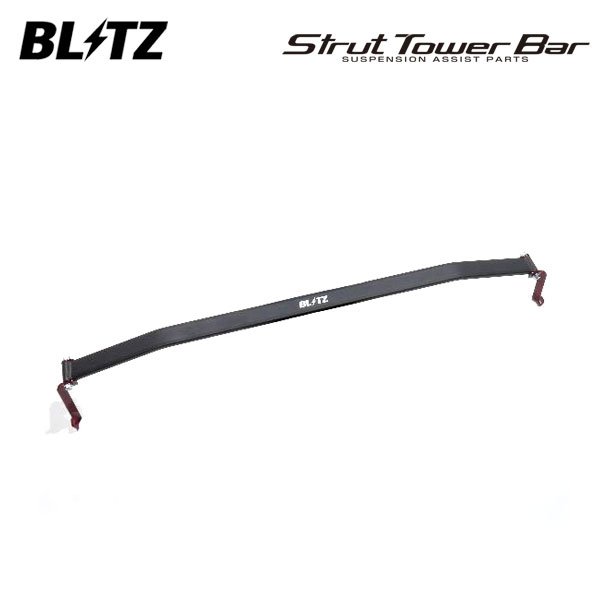 BLITZ ブリッツ ストラットタワーバー レッド フロント用 キックス P15 R2.6～ HR12DE FF
