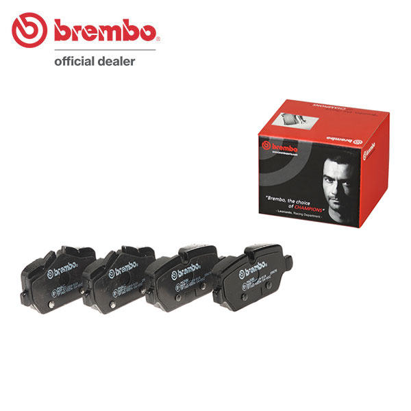 brembo ブレンボ ブラックブレーキパッド リア用 ミニ (R61) SS16 SS16CA RS20 H25.3〜 クーパー/クーパー オール4/クーパーD ペースマン 送料:全国一律無料