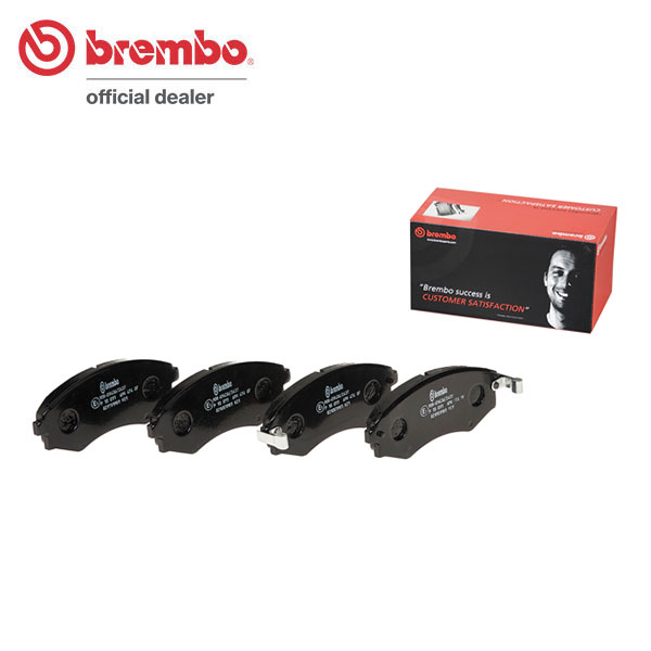 brembo ブレンボ ブラックブレーキパッド フロント用 プレーリージョイ PM11 H7.8〜H10.11 送料:全国一律無料