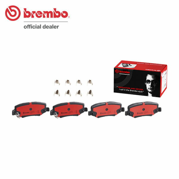 brembo ブレンボ セラミックブレーキパッド リア用 ジープ チェロキー KK37 H20.6〜H26.4 3.7L 送料:全国一律無料