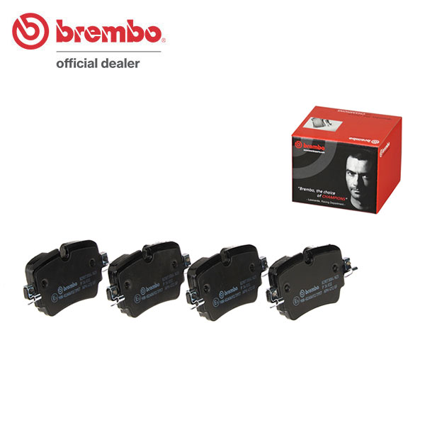 brembo ブレンボ ブラックブレーキパッド リア用 ジャガー XJ J12LA H22.5〜 V8 NA 5.0L V90866〜 送料:全国一律無料