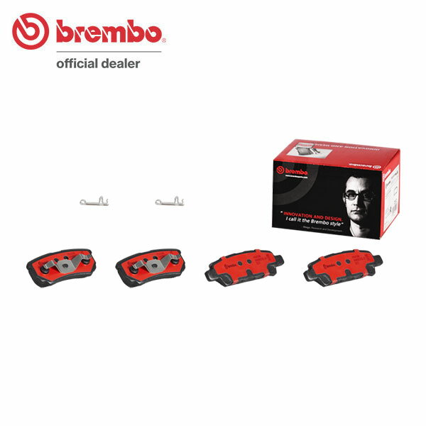 brembo ブレンボ セラミックブレーキパッド リア用 ギャランフォルティススポーツバック CX4A H20.12〜H21.11 ツーリング 送料:全国一律無料
