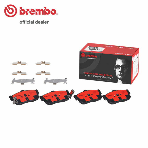 brembo ブレンボ セラミックブレーキパッド リア用 プレーリージョイ PNM11 H7.8〜H10.11 送料:全国一律無料