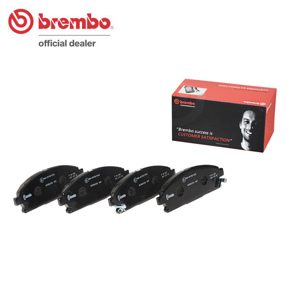 brembo ブレンボ ブラックブレーキパッド フロント用 バサラ JU30 JNU30 JVU30 JVNU30 JHU30 H11.11〜H15.6 送料:全国一律無料