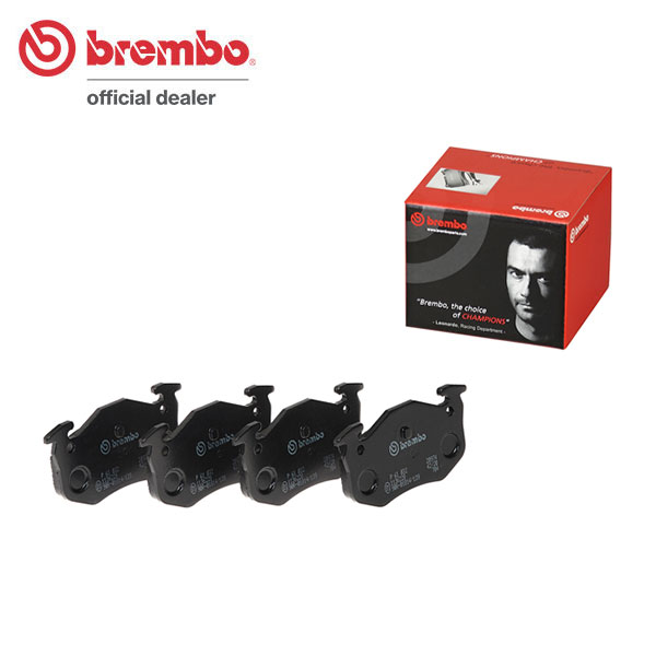 brembo ブレンボ ブラックブレーキパッド リア用 ルノー ルーテシア B57J B57T B57Y C57J C57T C57Y 57E7J H2〜H10 1.4L 送料:全国一律無料