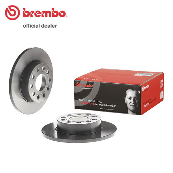brembo ブレンボ ブレーキローター リア用 フォルクスワーゲン ゴルフプラス 1KBLX H17.11〜 GLi 2.0L 送料:全国一律無料