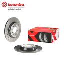 brembo ブレンボ エクストラブレーキローター リア用 アウディ A4 (B8) 8KCDNF H23.7〜H28.2 2.0 TFSI クワトロ 2012...