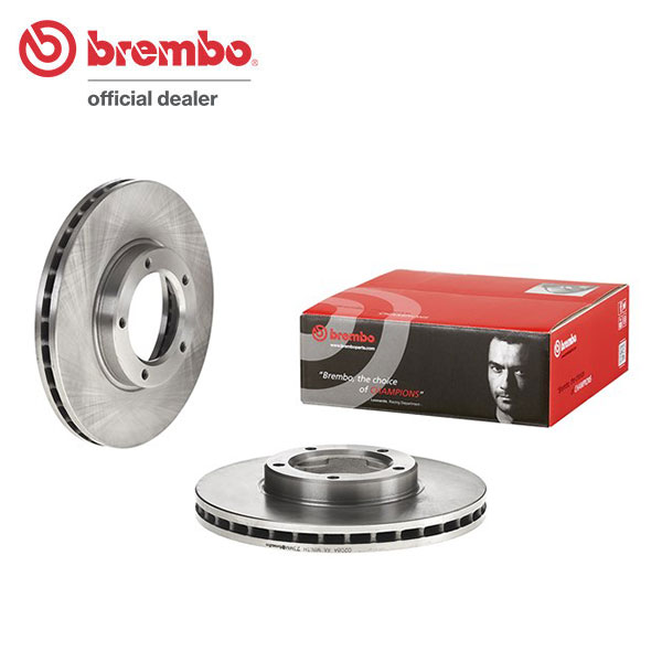 brembo ブレンボ ブレーキローター フロント用 ハイエースワゴン RZH100G RZH101G H1.8〜H5.8 送料:全国一律無料