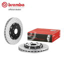 brembo ブレンボ フローティングブレーキローター フロント用 メルセデスベンツ CLKクラス (C209) 209376 H15〜 CLK55 AMG フロント:6POT 340φ×32 ドリルドディスク 送料:全国一律無料