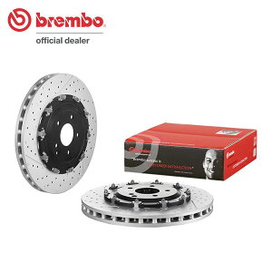 brembo ブレンボ フローティングブレーキローター フロント用 メルセデスベンツ SLKクラス (R171) 171473 H20.5〜H23.5 SLK55 AMG オプションパフォーマンスパッケージ 360φ×32 ドリルドディスク 送料:全国一律無料