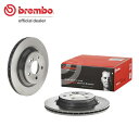brembo ブレンボ ブレーキローター リア用 メルセデスベンツ CLクラス (C215) 215375 H14.11〜H18.10 CL500 A032100〜 AMGパッケージ 送料:全国一律無料(2)