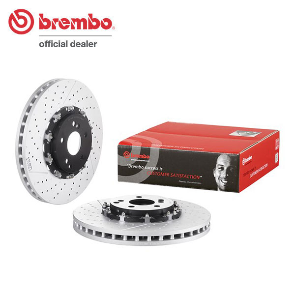 brembo ブレンボ フローティングブレーキローター フロント用 メルセデスベンツ Eクラス (W211) 211077 H18.8〜H21.8 E63 AMG セダン フロント:6POT 360φ×36 ドリルドディスク 送料:全国一律無料