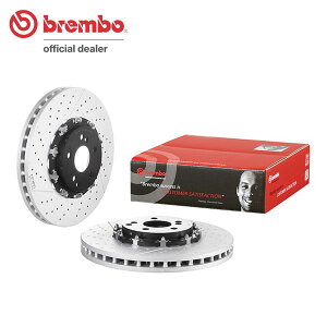 brembo ブレンボ フローティングブレーキローター フロント用 メルセデスベンツ SLクラス (R230) 230472 H18.11〜H24.3 SL55 AMG フロント:6POT 360φ×36 ドリルドディスク 送料:全国一律無料