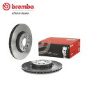 brembo ブレンボ ブレーキローター フロント用 フォルクスワーゲン パサートヴァリアント (B6) 3CBZB 3CCDA H20.1〜H22.3 TSI 1.8L ワゴン 送料:全国一律無料(2)